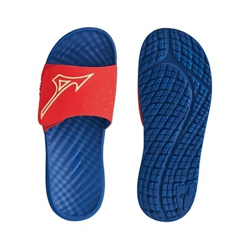 Mizuno 美津濃 MP SLIDE2 運動拖鞋 11GJ250114 S  紅色 + 藍色  235~245mm