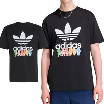 Adidas Care Bear Ti 男款 黑色 Care Bear 印花 T恤 運動 休閒 短袖 KS4290