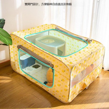 寵物產房可折疊窩貓咪待產懷孕帳篷狗狗繁殖生產箱封閉式圍欄籠子 d8053