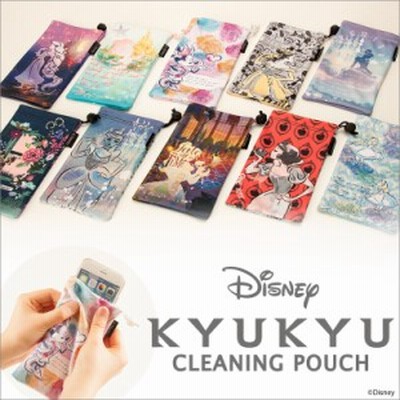 ディズニー スマホポーチ Kyukyu Disney スマホ スマートフォン ポーチ スマホケース Iphone6s プチギフト マイクロファイバー 巾着 携帯 通販 Lineポイント最大4 0 Get Lineショッピング