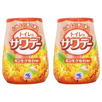小林製藥 果凍消臭芳香劑 桂花香 140g 廁所用  2罐