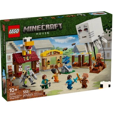 [樂享積木] LEGO 21273 地獄幽靈氣球進攻村莊 Minecraft系列