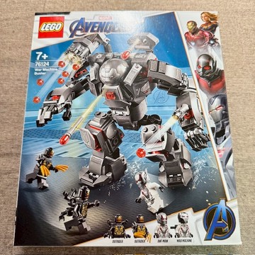 已組無缺件 絕版 樂高 LEGO 76124 戰爭機器 復仇者聯盟