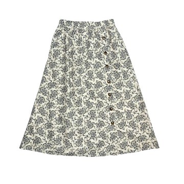 Women's Paisley Print Skirt 女裝佩斯利長裙 - 白色