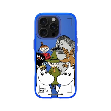 iPhone 16 Pro Clear 激光藍 - Moomin - 誰沒看鏡頭？