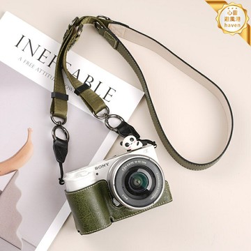 【萌趣防摔】索尼ZVE10保護套 相機包 相機殼 相機配件 底座 硅膠軟殼 可愛卡通 適用ZVE10/A6400/A6000 便攜出行