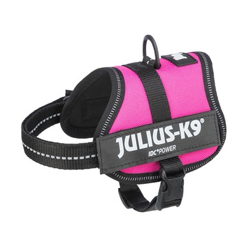 Trixie 寵物用品 馬鞍型彈力胸背帶-嫣紫紅 S/Mini: 51-67 cm (TX150208)