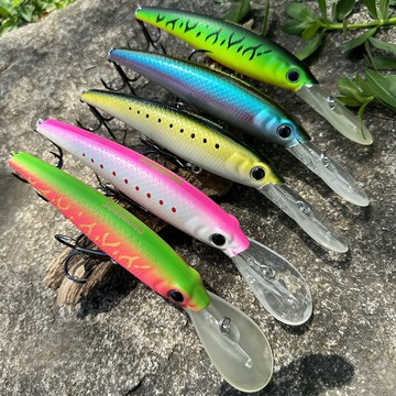 【TTFF】路亞假餌仿生塑膠餌 19cm 54g米諾路亞假餌2/0#魚鉤漁具批發DW612