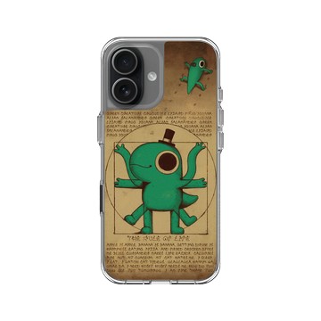 iPhone 17 Clear Case（相機按鈕） 透明 - 怪奇事物所 Incrediville - 維特魯威所長