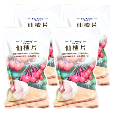 阜康食品 仙楂片  90g  4包