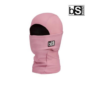 【紅利換購】BlackStrap Kids Exp Hood Balaclava 童素色雙層保暖多功能頭套/Dawn/灰粉/單一尺寸/多色選擇