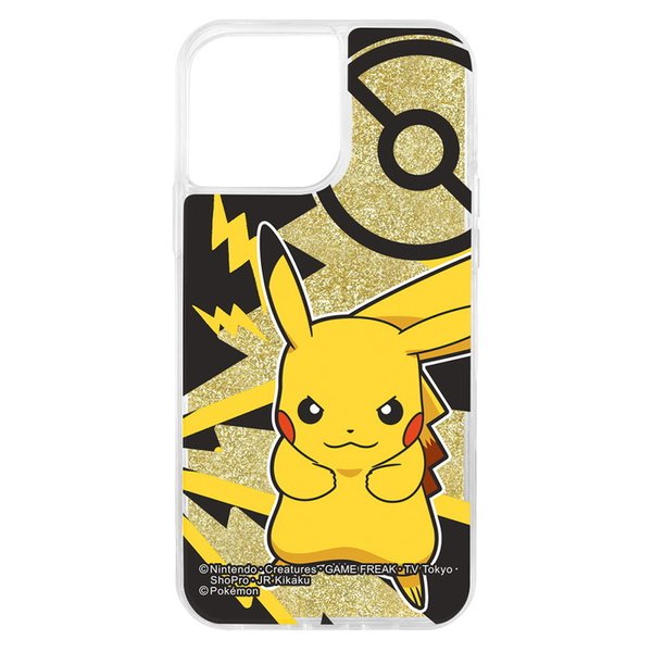 Iphone13 Promax ポケモン カバー ケース 耐衝撃 衝撃に強い 保護 ラメ入り グリッター キラキラ ラメ動く かわいい おしゃれ あいふぉん スマホ ピカチュウ 通販 Lineポイント最大0 5 Get Lineショッピング