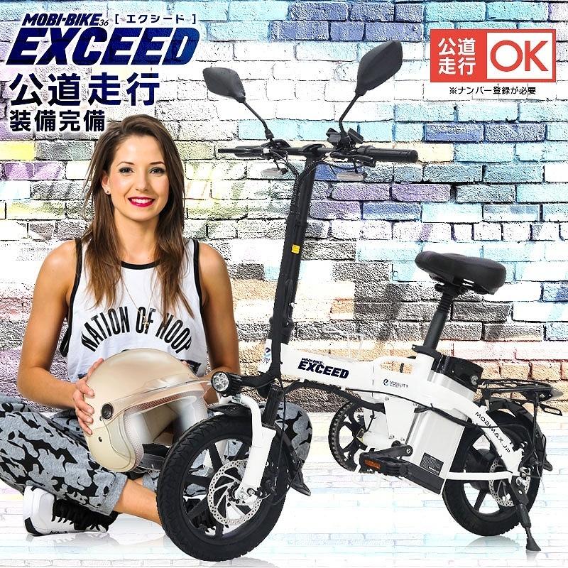DoubleHunter 改P10 モペット 折り畳電動自転車 原付一種 公道仕様