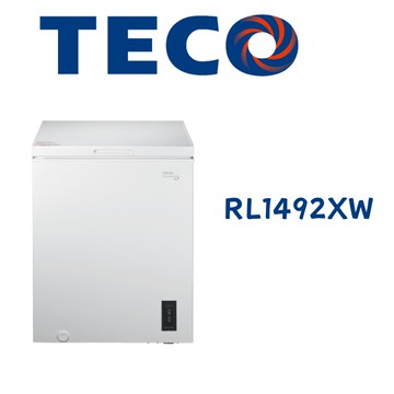【TECO 東元】RL1492XW 149公升上掀臥式變頻冷凍櫃