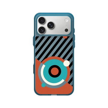 iPhone 17 Pro Max Clear (相機按鈕) 夜幕藍 - NASA - Helix Nebula - Bauhaus Style