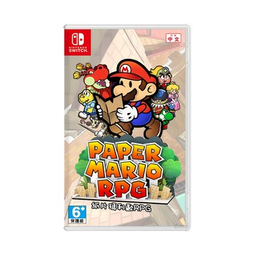 【 任天堂 Switch NS 】《 紙片瑪利歐 RPG 》實體卡帶 中文版 遊戲片