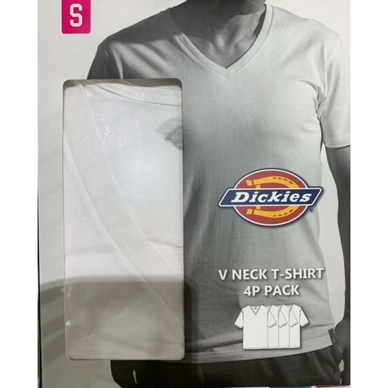 ディッキーズ Dickies メンズ Vネック Tシャツ 4枚セット コストコ ...