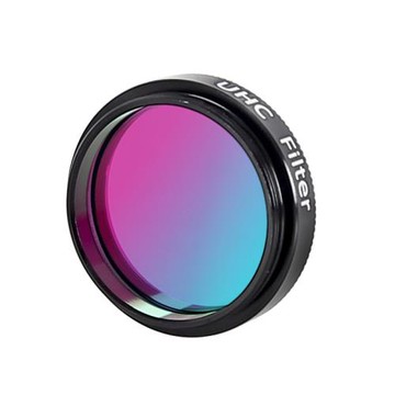 UHC光污染光害阻斷濾鏡城市污染濾鏡片1.25寸天文望遠鏡配件