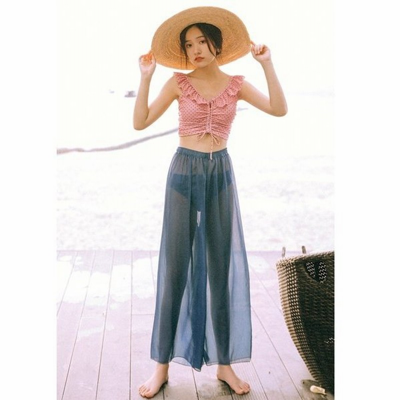 食堂 ストライプ モンゴメリー 水着 ロング パンツ Furuya Shika Jp