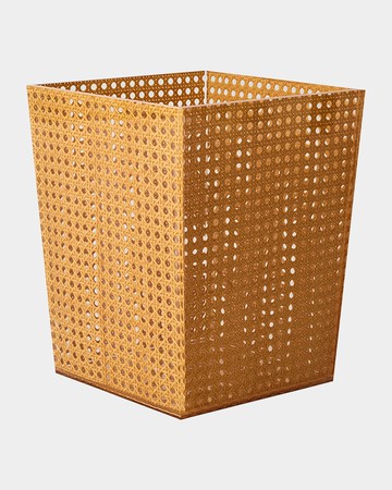 Reed Waste Basket, Natural