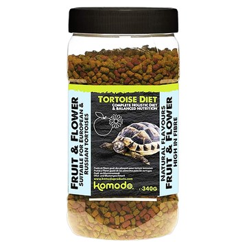 komodo 陸龜飼料 水果花花口味  1罐  340g