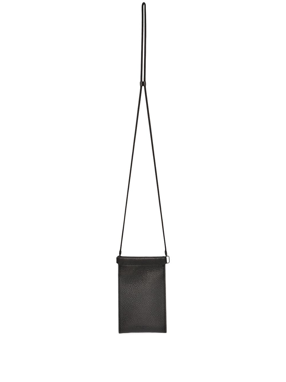 Maison Margiela - embossed logo phone bag - men - Polyester/PVC - One Size - Black