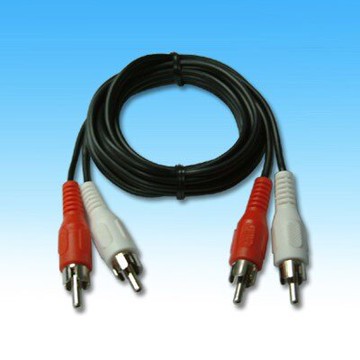 4P信號線 AV線 RCA AV2-2 2對2 5尺(1.5米) 6009A