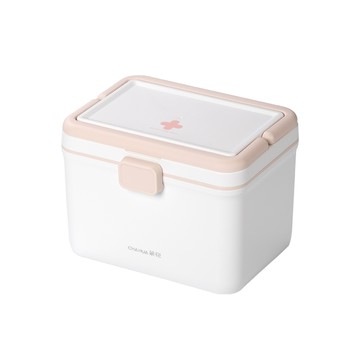 【茶花CHAHUA】利佳手提式雙層保健醫藥箱/急救箱