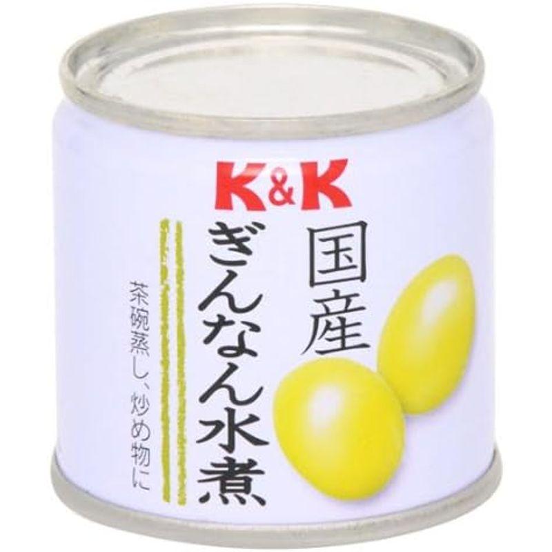 KK 国産ぎんなん水煮缶 85g×6個