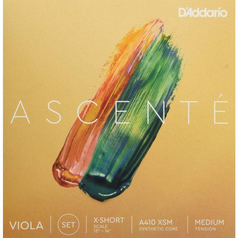 D'Addario D Addario ダダリオ ビオラ弦 Ascente セット Extra Short Scale A410 XSM Medium Tens