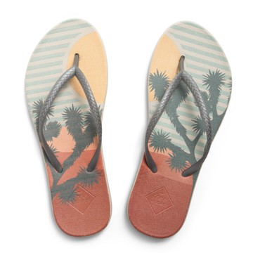 Freewaters - Becca Print 人字拖鞋 / 夾腳拖鞋 / 女鞋 / 熱帶夕陽