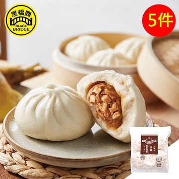 【黑橋牌】黑豬筍香肉包600gx5件組(共30粒)