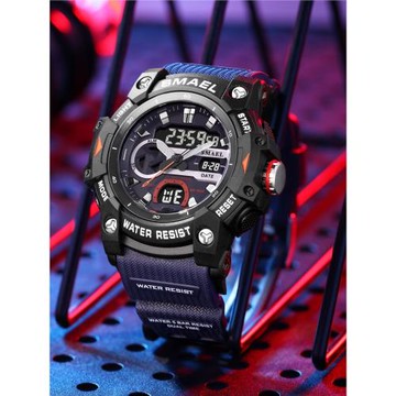 多功能電子表男女款2025新款青少年初高中小學生潮流運動手表鬧鐘