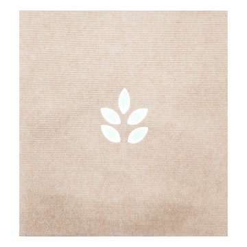 半島良品 DIY自由拼接墊 3個裝  45 x 45cm  夜光五葉草 卡其色  1組