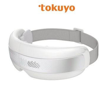 【tokuyo】音波S冷熱眼部按摩器 TS-187 (可透視/音樂震動/太陽穴氣壓)