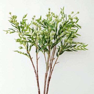 意式桉樹果 實果仿真植物花束 樣板房擺設餐桌花擺花創意拍攝道具