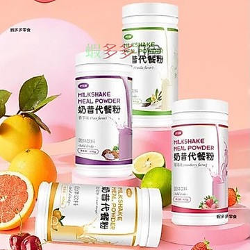 多口味代餐奶昔 400g 巧克力奶昔 草莓奶昔 香芋奶昔 香草奶昔 三隻松鼠購物