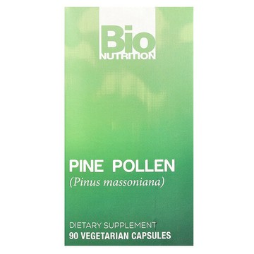 Bio Nutrition, 松花粉，500 毫克，90 粒素食膠囊