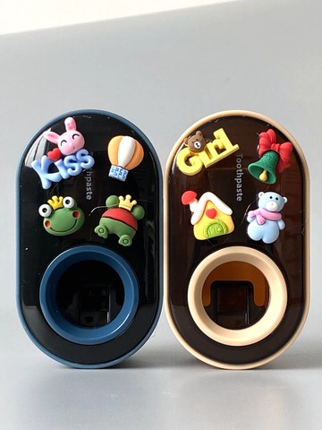 擠牙膏器 兒童自動擠牙膏器學生擠壓牙膏架牙膏器個性可愛卡通懶人擠牙刷架【MJ11026】