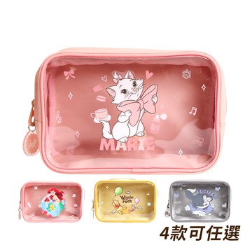 【HOUSUXI】迪士尼系列-透明萬用收納包(角色可任選)＜售價已折＞