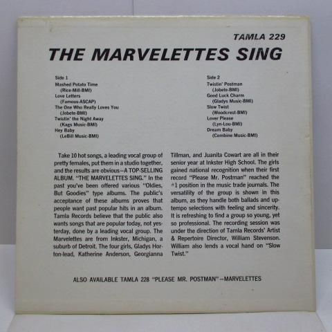 MARVELETTES-The Marvelettes Sing (US '63 Re Mono LP)