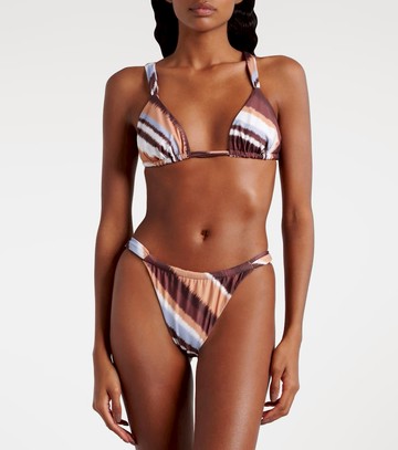 Faithfull Andez striped bikini bottoms