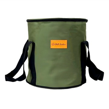 [福利商品]22-10_chilloutdoor-露營圓形鍋具收納包-大款-30cm-顏色隨機-1個