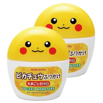 丸美屋 皮卡丘拌飯料 容器裝 20g 可愛造型 兒童拌飯 開胃佐餐  2入