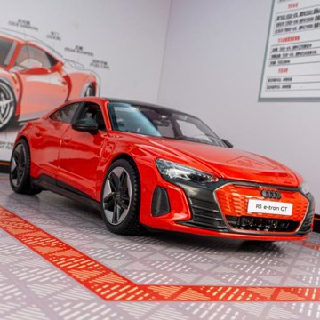 美馳圖32907仿真2022款RS e-tron GT合金跑車模型汽車擺件收藏男