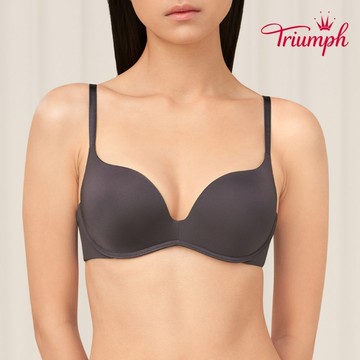 黛安芬-自在系列無鋼圈魔術 B-D罩杯內衣 迷霧灰｜11-1387 7C