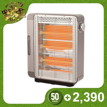 日本【KOIZUMI】蒸氣2in1遠紅外線石英電暖器KEH-G920