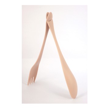 Unique Art｜TONG2時尚三合一料理夾_淺棕