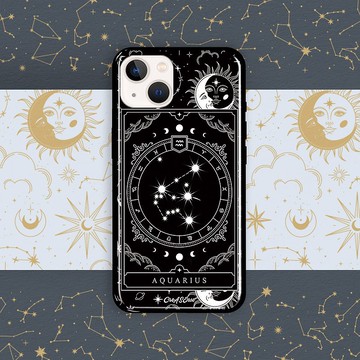 水瓶座 星座與塔羅系列 防摔手機殼 CSBK11 CSBK23