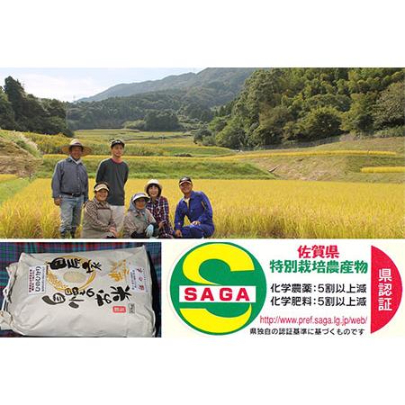 ふるさと納税 安心・安全の特別栽培米 棚田米「福の米」6kg×5回 定期便 B083 佐賀県伊万里市
